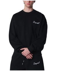 DSquared² - D2 Signature Relax Fit Crewneck Sweatshirt - Lyst