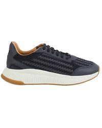 HUGO - Sneaker Blu - Lyst