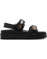 Tory Burch - Schoenen ,Zwart ,Leer Kira Sport Sandal - Lyst