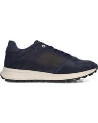 Stefano Lauran - Blaue Sneakers Für Herren, Stilvoll Und Warm - Lyst
