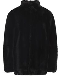 MM6 by Maison Margiela - Faux Fur & Shearling Jackets - Lyst