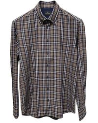 BASTONCINO - Gekreepte Button-Down Blouse - Lyst
