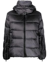 Twinset - Elegante schwarze daunenjacke - Lyst