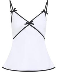 Moschino - Sleeveless Tops - Lyst