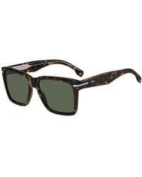 HUGO - Blauwe Zonnebril Stijlvolle Accessoires - Lyst