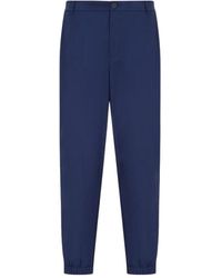 Armani Exchange - Straight Trousers - Lyst