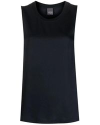 Lorena Antoniazzi - Blaue casual bluse tank top - Lyst