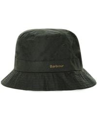 Barbour - Belsay Wax Bucket Hat - Lyst