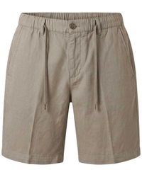 Myths - Korte Broeken ,Bruin ,Katoen Casual Shorts - Lyst