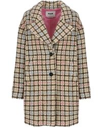 MSGM - Single-Breasted Coats - Lyst