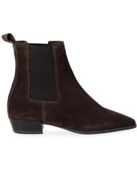 COPENHAGEN - Suede Chelsea Boot Voor Vrouwen - Lyst