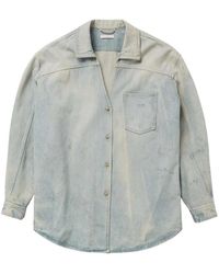 1989 STUDIO - Overhemden ,Blauw ,Denim Blauwe Denim Overhemd - Lyst