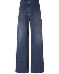 Halfboy - Wide Jeans - Lyst