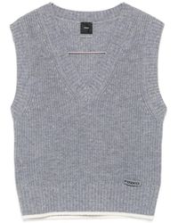 Pinko - Grauer Pullover Aw25 Stilvolles Design - Lyst