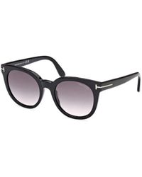 Tom Ford - Stilvolle schwarze sonnenbrille - Lyst