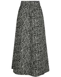 Neo Noir - Irina poplin rock schwarz - Lyst