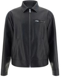 Prada - Lederen Jas - Lyst