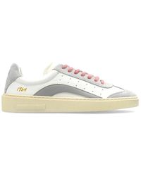 DSquared² - Schoenen ,Wit ,Katoen Rider Sneakers - Lyst
