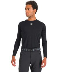 Sportful - Fitness ,Zwart ,Wol Merino Baselayer Lichtgewicht Wol Top - Lyst