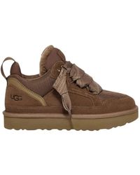 UGG - Schoenen ,Bruin ,Wol Lowmel Hickory Stijlvolle En Veelzijdige Schoenen - Lyst