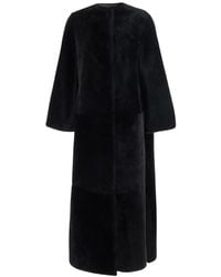 Yves Salomon - Faux Fur &Amp; Shearling Jassen - Lyst