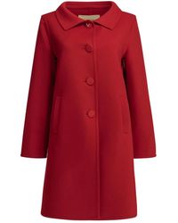 Valentino - Single-Breasted Coats - Lyst
