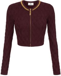 Elisabetta Franchi - Cardigans - Lyst
