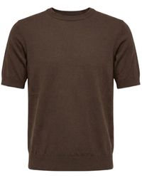 Peserico - T-Shirt Aus Reiner Baumwolle - Lyst