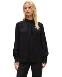 KARL LAGERFELD - Jacquard Blouse - Lyst