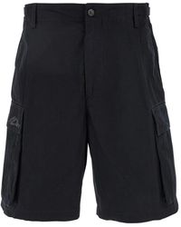 DSquared² - Schwarze cargo shorts aus baumwolle n - Lyst