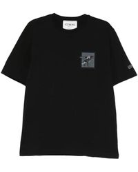 Iceberg - Tops ,Zwart ,T-Rex Tee - Lyst
