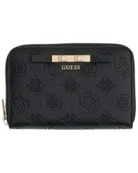 Guess - Carmella Slg Medium Zip Around - Lyst