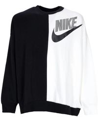 Nike - Schwarz/weiß dance crewneck sweatshirt - Lyst