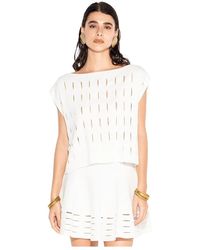 Akep - Truien & Vesten ,Wit ,Mgkd 13007 Top - Lyst