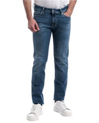Roy Rogers - Jeans slim denim moda uomo primavera/estate - Lyst