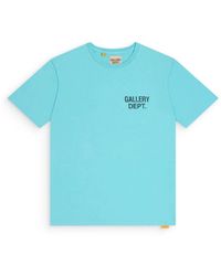 GALLERY DEPT. - Tops ,Blauw ,Katoen Souvenir Tee - Lyst