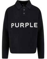 Purple Brand - Round-Neck Knitwear - Lyst