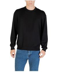 ARMANI EXCHANGE - Round-Neck Knitwear - Lyst