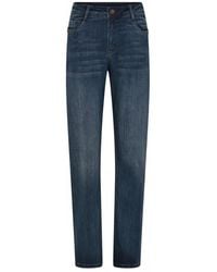 Cro - Jeans ,Blauw ,Blauwe Straight Leg Jeans - Lyst