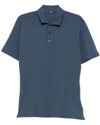 Herno - Polo Van Superfijn Katoen Met Stretch - Lyst