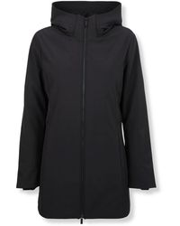 Woolrich - Jassen ,Zwart ,Leer New Firth Down Parka - Lyst