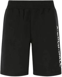 A_COLD_WALL* - Essential Logo Bermuda Shorts - Lyst