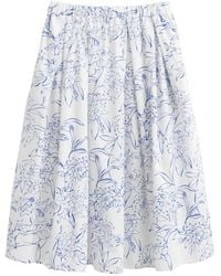 GANT - Midi Skirts - Lyst