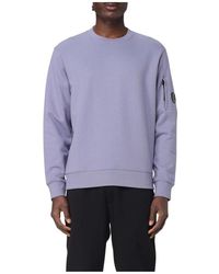 C.P. Company - Crew Neck Sweatshirt Mit Tasche - Lyst