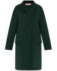 Marni - Single-Breasted Coats - Lyst