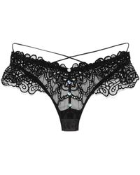 Agent Provocateur - Ondergoed ,Zwart ,Nylon Seren Brief - Lyst