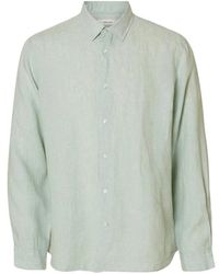 SELECTED - Regkylian Linnen Shirt - Lyst