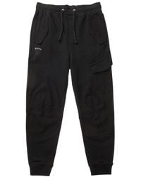 Blauer - Broeken ,Zwart ,Katoen Zwarte Katoenen Morrow Broek - Lyst