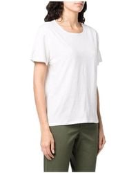 Levi's - Tops ,Wit ,Katoen T-Shirt Made Crafted - Lyst