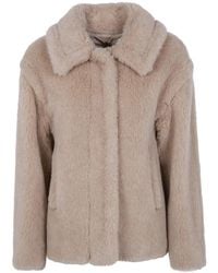 Max Mara - Jassen ,Single Breasted Short Classic Coat - Lyst